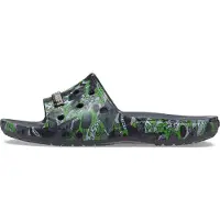 Crocs Uni Erwachsene Minecraft Classic Slide Badeschlappen, Multi, 36/37 EU