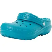 Crocs Classic Lined Clog K, Turbo Teal, 39 EU, Turbo Teal, 38/39 EU