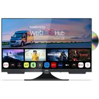 Cello C2425WSF Trav 24" Smart/DVD Camping Travel TV Integrated DVD Player Framel
