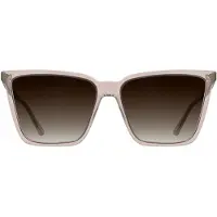 Calvin Klein Women's Sunglasses CK26506S - Transparent Nude with Gradient Brown