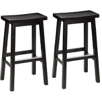 Amazon Basics A. Basics Küchenhocker aus Massivholz, Barhocker, Esszimmerstuhl, einfache M