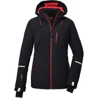 Killtec Damen Skijacke/Funktionsjacke mit abzippbarer Kapuze und Schneefang KSW