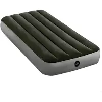 Famanu Luftbett mit Eingebauter Pumpe - Selbstaufblasend - Einzelbett - 191 x 76 x 25 cm - Schwarz