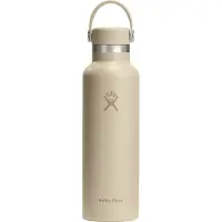 Hydroflask - Standard Mouth with Standard Flex Cap - Isolierflasche Gr 621 ml beige