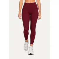 SMILODOX LEO Leggings Velvara in Rot Leo | Gr.: S