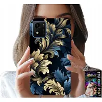 Inny producent Hülle für Do Vivo Y01 – Elegantes, goldenes Design, modische Muster