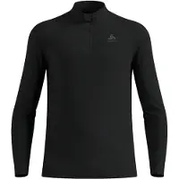 Odlo Unterhemd Bl Top Turtle Neck L/S Half Zip Merino 2 Herren Black-S