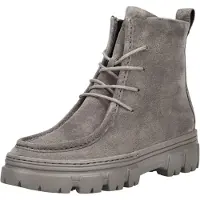Paul green Damen Schnürboot grau 6