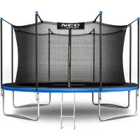 Neo-Sport Gartentrampolin (404 cm) mit Innennetz und Leiter