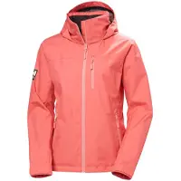 Helly Hansen Damen W Crew Hooded Jacket 2.0, Sonnenuntergang Rosa, XL
