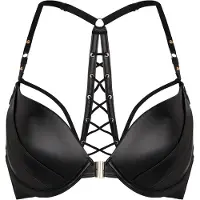 Hunkemoller Push-Up BH Sam Schwarz