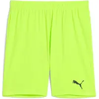 Puma Herren teamGOAL Shorts Gestrickte Shorts, Green Glare-Black