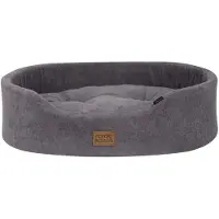 Nordic Paws - Ovie Dog Bed - Charcoal Grey - L 70 x 56 cm.