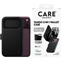 CARE by PanzerGlass Apple iPhone 18 Pro Max / 17 Pro Max Hülle - Kunstleder - - 2 in 1 Case/Klapphülle - Schwarz