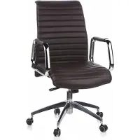 Hjh OFFICE ASPERA 10 - Profi Chefsessel Braun