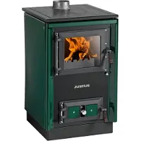 Justus | Küchenofen | Rustico-50 2.0 | 7 kW | Grün