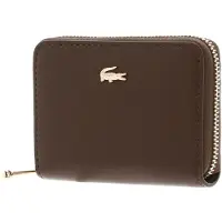 Lacoste Geldbörse Zip Coin Wallet Mascara braun