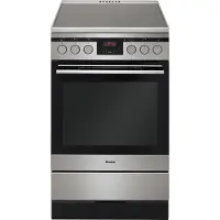 Amica Standherd im NewPlatinum Design, Edelstahl, SHC11587E