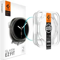 Spigen EZ FIT Glas.tR Displayschutzfolie mit Applikator für Samsung Galaxy Watch 9 / Watch 8 - 40 mm - Transparent