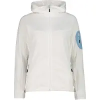 CMP Woman Fleece Fleece Jacket FIX Hood b.co gesso (A143) 46