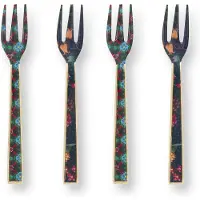 Pip studio Kuchengabel Berry Blues 14,5 cm (Set von 4)