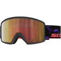 SCOTT - Photochromische Skibrille - Neo Light Sensitive Black/Purple AMP LS Cinnamon Chrome S1-3 - schwarz