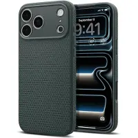 Spigen Apple iPhone 18 Pro / 17 Pro Hülle - Silikon - - Backcover/Soft Case - Dunkelgrün