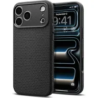 Spigen Apple iPhone 18 Pro Max / 17 Pro Max Hülle - Silikon - - Backcover/Soft Case - Schwarz