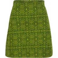 Blutsgeschwister Minirock Pure Poetry - green harvest thanks M