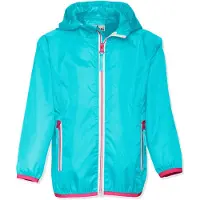 Playshoes 408700_15, Regenmantel, Uni, Kind, 2 Taschen, Polyester, Türkis