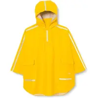 Playshoes Regen-Cape Langer Rücken Uni Kinder,Gelb,116