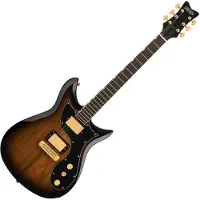 Gretsch Limited Edition Electromatic schwarzes Limba CVT Palisander-Griffbrett Sunburst