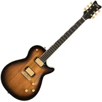 Gretsch Limited Edition Electromatic Black Limba Jet Ebony Griffbrett Sunburst