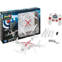 Revell Control Control RC Kamera-Drohne Quadrocopter GO! Video | mit moderner 2.4 GHz Fernsteuerungstechnik, wechselbarem Akku, Flip-Funktion | 31cm