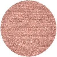 NATURL. Wollteppich Rund | Feline Terracotta | Ø 120cm | Terra | Baumwolle | Rund