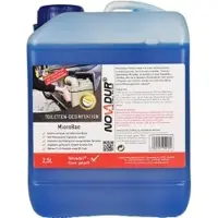 NOVADUR PRODUKTCHEMIE GmbH NOVADUR Sanitärflüssigkeit für Campingtoilette, MicroBac, Kassetten-Toiletten MicroBac für die Verhinderung von unangenehmen Gerüchen, 2,5 Liter - Kanister