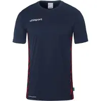 Uhlsport Progressive 28 Poly Shirt Kurzarm marine/rot S