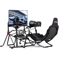 Next Level Racing Formula Lite Pro Cockpit Silber Silber One Size