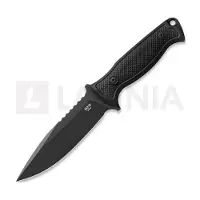 MKM Knives Delta BLK - G10 Messer, schwarz