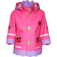 Playshoes Regenjacke Uni Kinder Wind- und wasserdicht Regenmantel Regenbeklei