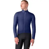 Castelli - Competizione Thermal L/S Jersey - Radtrikot Gr XXL weiß