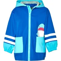 Playshoes Regenjacke Uni Kinder Wind- und wasserdicht Regenmantel Regenbeklei