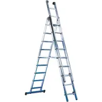 Facal Mehrzweckleiter DAMA 3-teilig 3x8 Sprossen