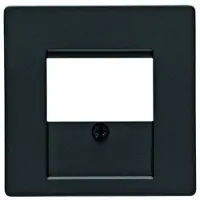 Berker Q.X ZENTRALSTÜCK F. TDO/LS-D. (6810336085 SCHWARZ M)