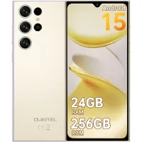 Oukitel C61 Pro Handy ohne Vertrag, Android 15 Smartphone 24GB RAM 256GB ROM, 6,88 Zoll Display, 5150mAh Akku, 4G Dual SIM, NFC, 13MP Kamera,Gold