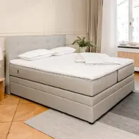 BRUNO Topper PREMIUM in 160x200cm | samtweicher Bezug