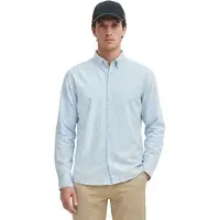 Marc O'Polo Marc OPolo Langarmhemd regular fit aus Bio-Baumwolle, Button-down-Kragen, mit Struktur