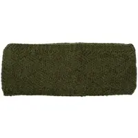 StyleBREAKER Stirnband "Strick Stirnband mit Rauten Muster", Damen, grün (oliv), 100% Polyacryl PAN., Modisch, Mützen Stirnband