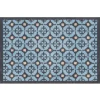 Turtle Mat Fußmatte "Parterre Blue" rechteckig 9 mm Höhe