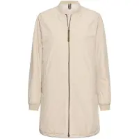 Camel active Damen Wasserabweisender Mantel aus reinem Polyester Hellbeige, wome